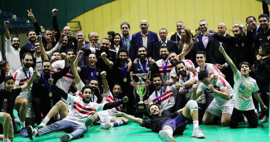 الزمالك أمام بطل زامبيا فى ربع نهائى البطولة الأفريقية لرجال الطائرة