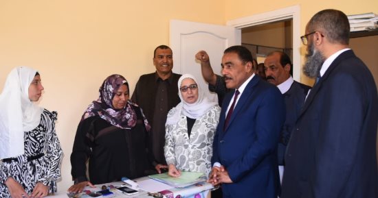 خدمات إلكترونية للمواطنين بالوحدة الاجتماعية الجديدة فى مدينة الحمام