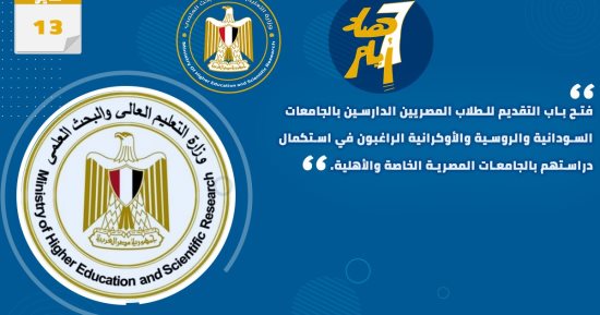 فتح باب التحويل للطلاب العائدين للجامعات الخاصة والأهلية.. التفاصيل