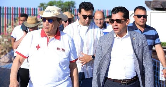 وزير الرياضة يشهد افتتاح كأس أفريقيا والبطولة العربية للتراثليون بشرم الشيخ