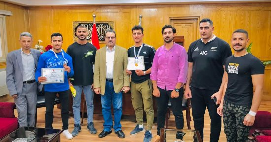 جامعة الأزهر تفوز بالمراكز الأولى في المصارعة على مستوى الجامعات المصرية