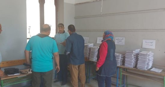 مدير تعليم الجيزة يتفقد جاهزية لجان امتحانات الشهادة الإعدادية.. صور
