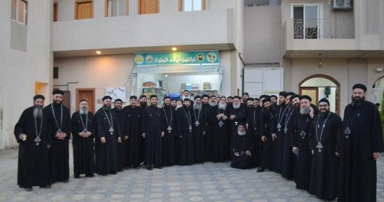 إيبارشية المنيا تنظم المؤتمر نصف السنوى لكهنة الإيبارشية