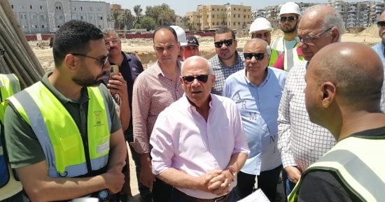 محافظ بورسعيد: سعة استاد النادي المصري الجديد من 18 إلى 20 ألف متفرج