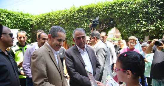 بدء تدشين أنشطة المرحلة الثانية لمبادرة حياة كريمة بكفر الزيات فى الغربية