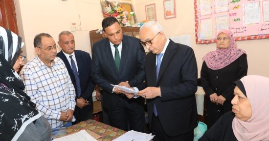 وزير التعليم يتفقد لجان الإعدادية بالدقهلية ويشدد على عدم التهاون مع الغش.. صور