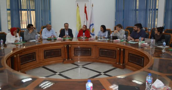 مشروع علمي دولي بمدينة الأبحاث العلمية حول استخدام الأنظمة الزراعية المستدامة