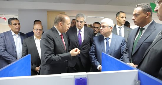 وزير التعليم العالى يتفقد جامعة المنصورة ويفتتح عدة مشروعات تعليمية وخدمية