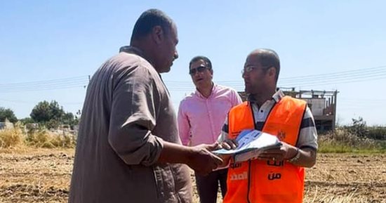 الأنشطة التوعوية لصندوق مكافحة الإدمان تصل الأراضي الزراعية بالقرى