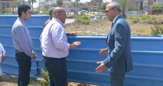 تطوير مبنى محطة قطار مدينة بنها ورفع كفاءة سور السكة الحديد