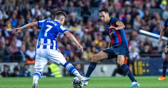 ملخص وأهداف مباراة برشلونة ضد ريال سوسيداد في الدوري الإسباني