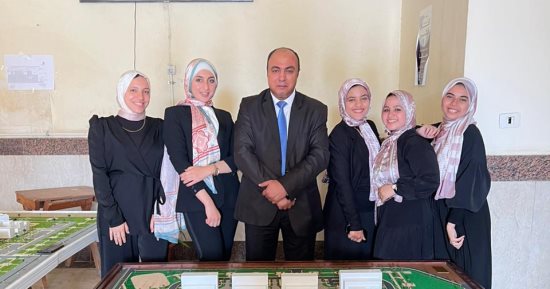 مشروع لطالبات هندسة التخطيط العمرانى بنموذج لإنشاء فرع لجامعة الأزهر بروسيا
