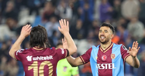 محمود تريزيجيه أفضل لاعب في مباراة طرابزون سبور ضد فاتح قرا جمرك