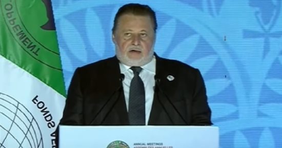 رسائل محافظ البنك المركزى في كلمته خلال الاجتماعات السنوية لبنك التنمية الأفريقي