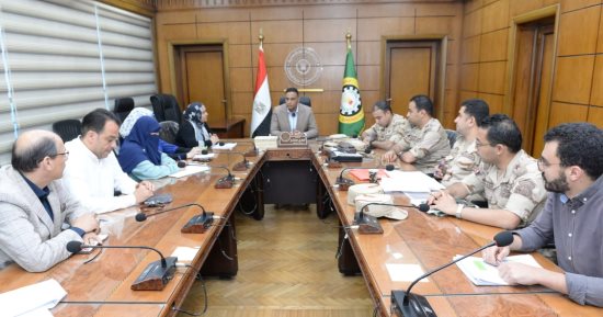 محافظ الدقهلية يناقش استعدادات بدء المرحلة الثانية لمشروعات حياة كريمة