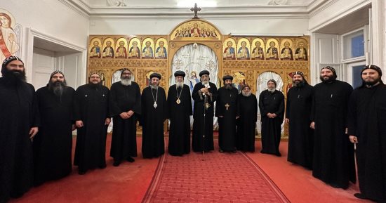 البابا تواضروس يزور دير "الأنبا أنطونيوس" فى فيينا.. صور