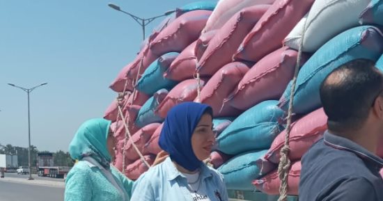 ضبط 318 طن قمح محلي استلمها مواطنون بالدقهلية بدون تصريح من التموين