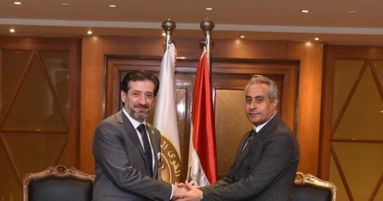 وزير القوى العاملة يلتقى نظيره السورى لبحث الاستفادة من تجربة مصر فى التدريب