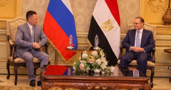 النائب العام يستقبل نظيره لدولة روسيا الاتحادية لتعزيز سبل التعاون.. صور