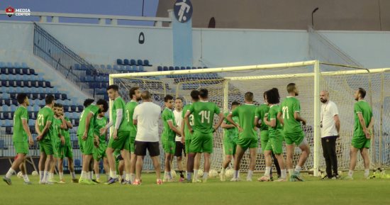 انتظام تشارلز أبرز ملامح تدريب غزل المحلة قبل مواجهة حرس الحدود.. صور