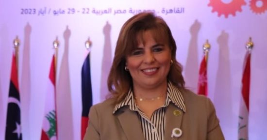 نائب رئيس نقابة البترول رئيسا للجنة شئون المرأة بمؤتمر منظمة العمل العربى