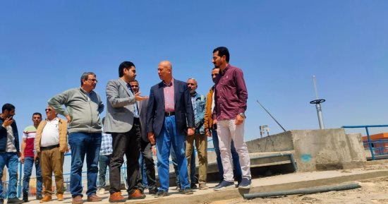 مسئولو "الإسكان" يتفقدون مشروعات المرافق والطرق الجارية بمدينة النوبارية الجديدة