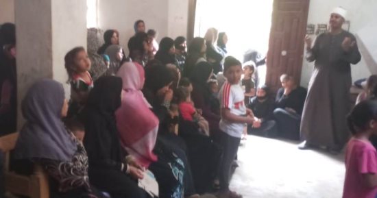 حياة كريمة.. تنفيذ 2500 زيارة ضمن حملة طرق الأبواب فى أسوان