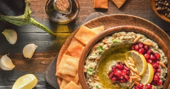 طريقة عمل تغميسة الباذنجان.. طبق جانبي شهي ومفيد