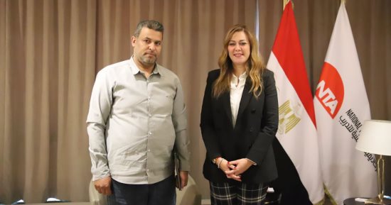 بعد توجيهات الرئيس السيسي.. الوطنية للتدريب تستقبل والد المصارع أحمد بغدودة