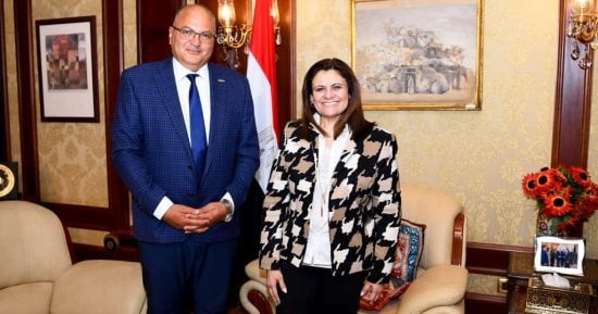 وزيرة الهجرة تستقبل رئيس شبكة الأعمال المصرية الكندية لبحث ملف الاستثمار