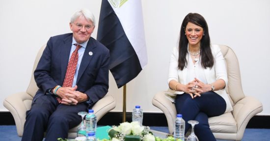 وزيرة التعاون الدولى تواصل لقاءاتها الثنائية المكثفة مع شركاء التنمية