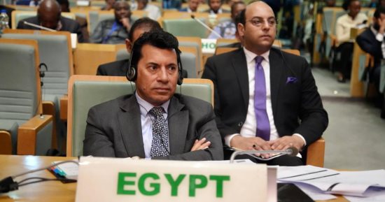 د. أشرف صبحي يشارك في افتتاح الاجتماع الوزارى للشباب والثقافة والرياضة بالاتحاد الافريقي بإثيوبيا 