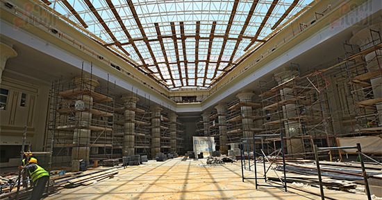 محطة قطارات الصعيد تستعد للافتتاح.. صور