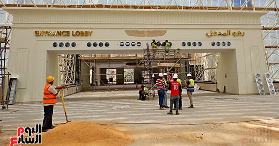 محطة قطارات الصعيد تستعد للافتتاح.. صور