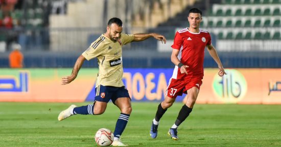 أفشة أفضل لاعب في مباراة الأهلى و طلائع الجيش بالدورى الممتاز 