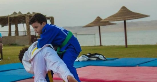 عمرو عشوش يحصل على المركز الأول فى بطولة الجودو 