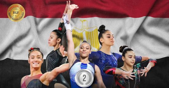 وزير الرياضة يهنئ لاعبات منتخب الجمباز بفوزهن بفضية بطولة أفريقيا