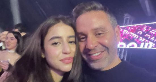 حازم إمام يحتفل بعيد ميلاد ابنته هايا: بقيتي 18 سنة مش مصدق يا هيوكا