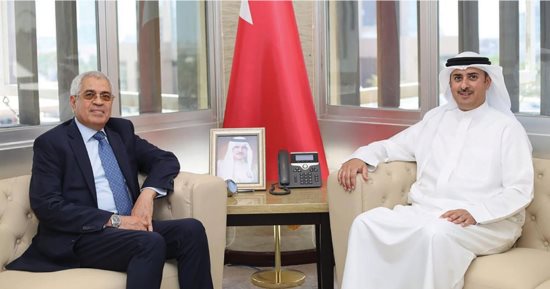  وزير العدل بالبحرين يستعرض التعاون في مكافحة غسل الأموال والإرهاب مع مصر