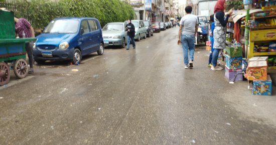 أمطار خفيفة ومتقطعة بمختلف مراكز محافظة المنيا 