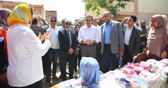 محافظ الغربية يدشن أنشطة المرحلة الثانية لحياة كريمة ببسيون.. صور