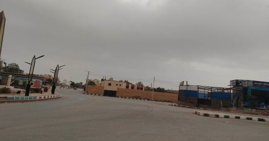 سحب كثيفة وأمطار خفيفة على مركز الداخلة ورفع درجة الاستعداد بالوادى الجديد