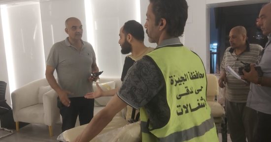 غلق سنتر تعليمى يدار دون ترخيص فى الدقى استجابة لشكاوى المواطنين 