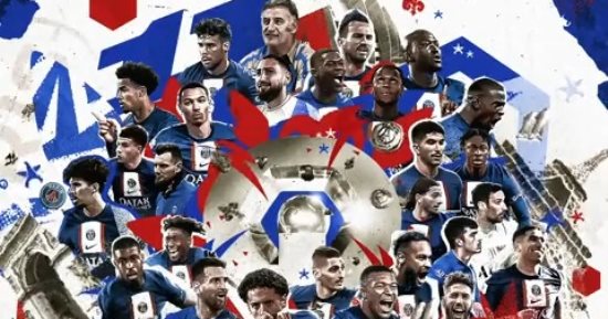أبرز أرقام باريس سان جيرمان فى طريق التتويج بالدوري الفرنسي 2023