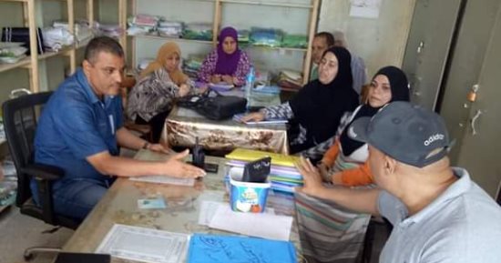 رئيس مدينة أشمون بالمنوفية يتابع أعمال لجنة التصالح فى مخالفات البناء