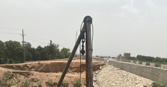 مديرية النقل بالإسماعيلية: بدء أعمال إنشاء الكوبري المعدنى أعلى مصرف المحسمة