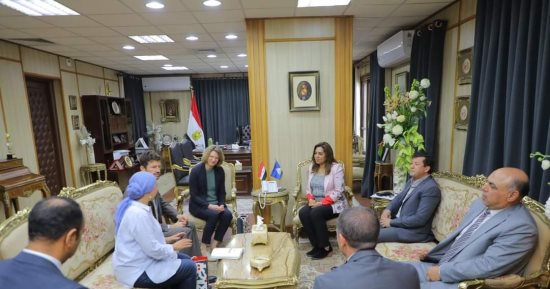 محافظ دمياط تستقبل وفد السفارة السويسرية والأمم المتحدة للمستوطنات.. اعرف التفاصيل