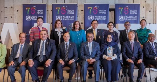 الصحة العالمية تقدم جوائز الأعمال البارزة في مجال الصحة العامة بالعالم