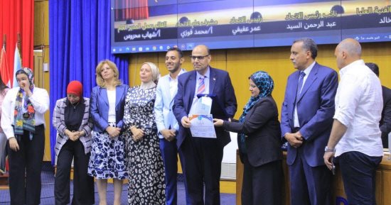 ختام مهرجان الفنون المسرحية بجامعة الإسكندرية وتكريم الطلاب الفائزين