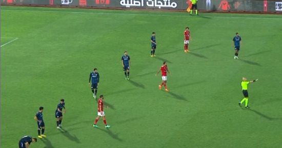 التعادل السلبى يحسم نتيجة الشوط الأول بين الأهلى وسيراميكا